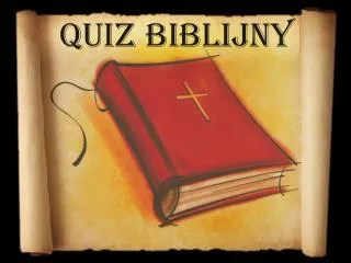 quiz biblijny