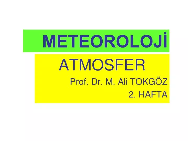 meteoroloj