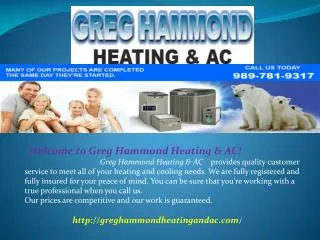 Air Conditioning, Heating and AC Repairs - Freeland MI