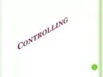Controlling - slide 1