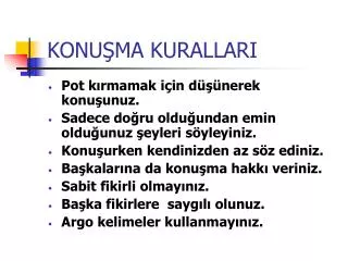 konu ma kurallari