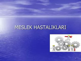 meslek hastaliklari