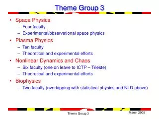 Theme Group 3