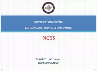 g mr kler 2023 v zyonu 1 arama konferansi 2011 2013 stratejisi