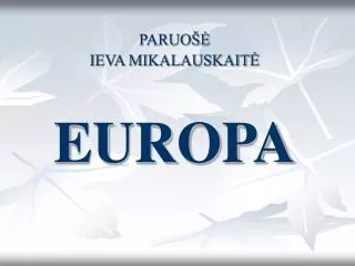 europa