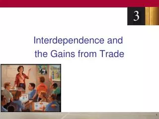 interdependence and the gains from trade