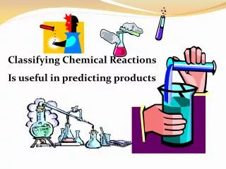 Classifying Chemical Reactions Is useful in predicting products