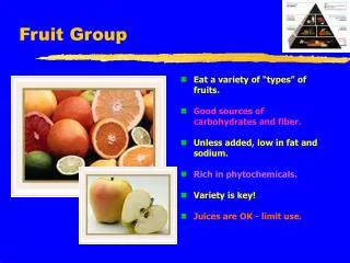 Fruit Group