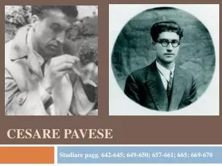 cesare pavese