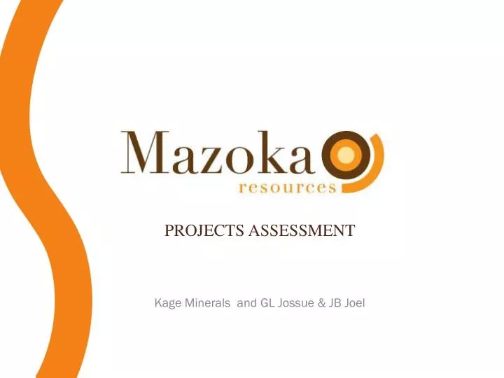projects assessment