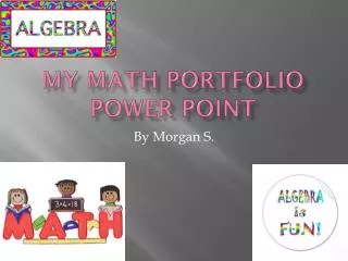 My math portfolio power point