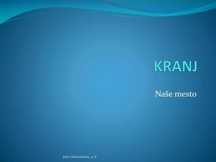 kranj