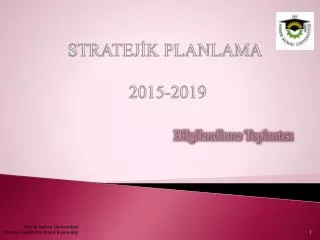 stratej k planlama 2015 2019