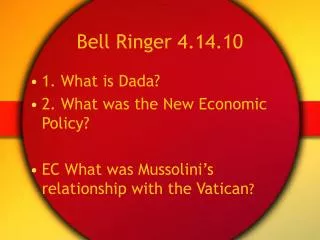 Bell Ringer 4.14.10