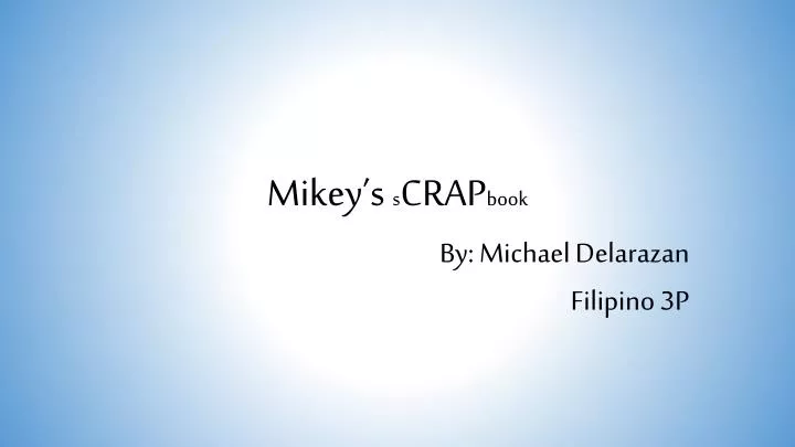 mikey s s crap book