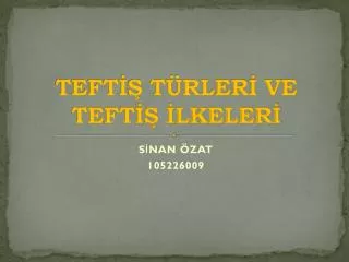 teft t rler ve teft lkeler