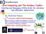 Dr. Rajkumar Buyya - slide 1