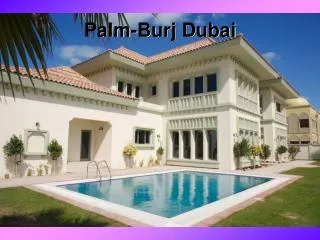Palm-Burj Dubai