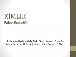 k ml k bahar rumelili