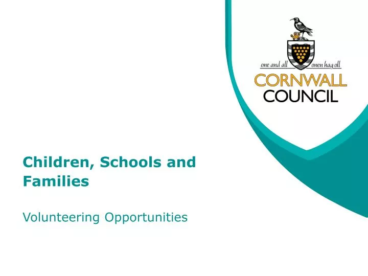 children schools and families volunteering opportunities