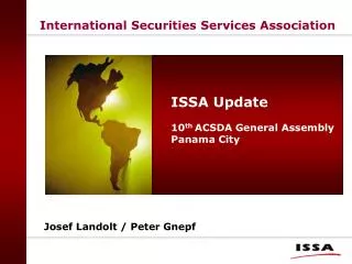 International Securities Services Association