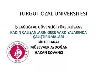 turgut zal n vers tes