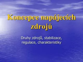 koncepce nap jec ch zdroj