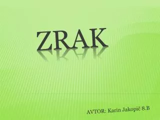 avtor karin jakopi 8 b