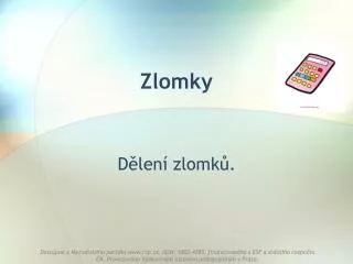 zlomky