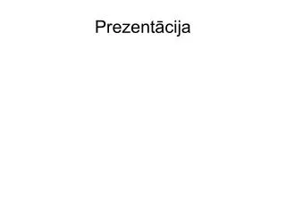prezent cija