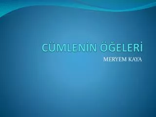 c mlen n eler