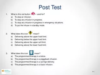 Post Test