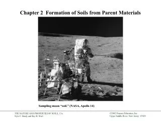 Chapter 2 Formation of Soils from Parent Materials