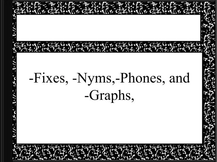 fixes nyms phones and graphs