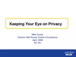Keeping Your Eye on Privacy