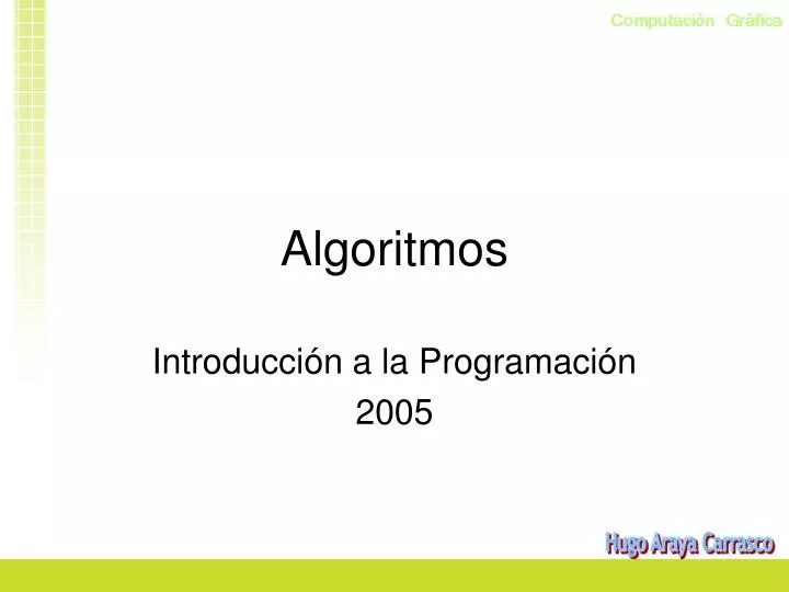 Ppt Algoritmos Powerpoint Presentation Free Download Id4678234 6980