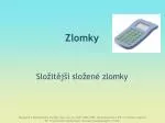 Zlomky - slide 1