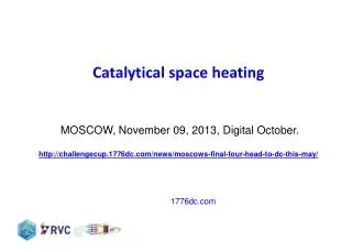 Catalytical space heating