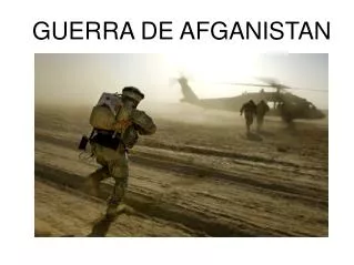 guerra de afganistan