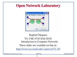 Open Network Laboratory
