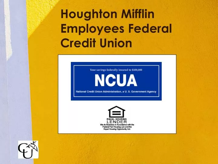 houghton mifflin employees federal credit union