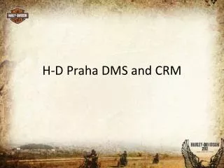 h d praha dms and crm