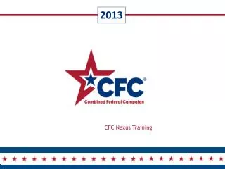 CFC Nexus Training