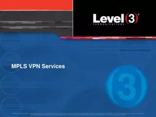MPLS VPN Services