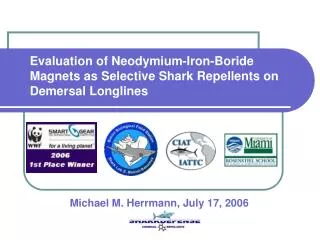 Evaluation of Neodymium-Iron-Boride Magnets as Selective Shark Repellents on Demersal Longlines