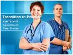 Transition to Practice - slide 1