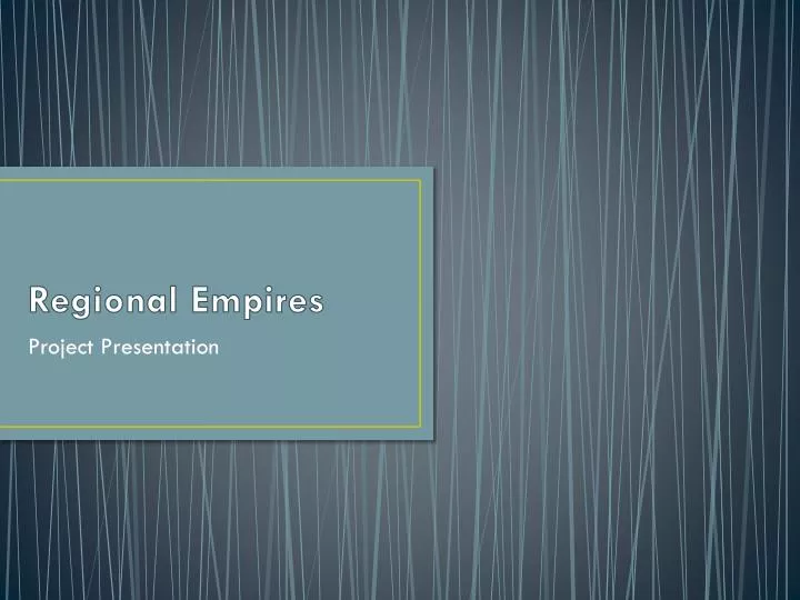 regional empires