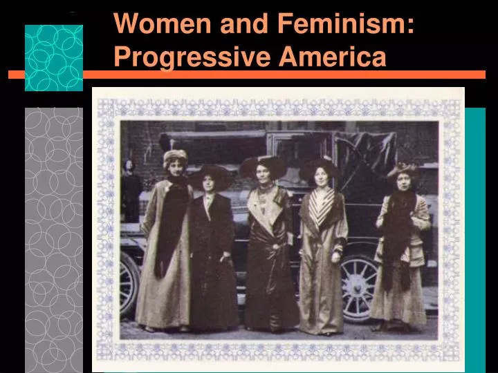 women and feminism progressive america