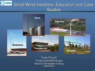 Small Wind Installers, Education and Case Studies