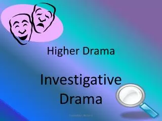 Higher Drama
